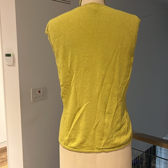 kenzie sleeveless knit top with skinny tie - Picture 3 of 7